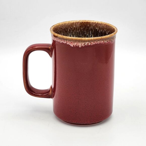 Durango Colorado Mug Bear Mountains Drip Glaze Coffee Cup Rustic Red Brown 14 oz - Picture 3 of 7